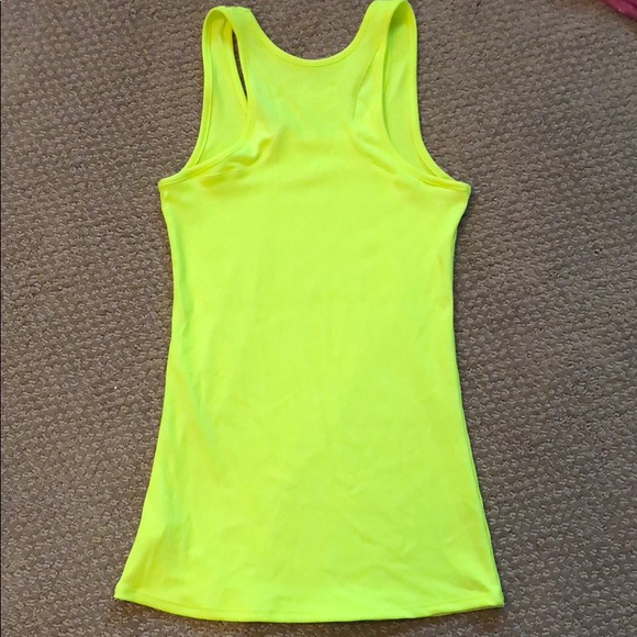 Under Amour neon yellow tank - Picture 2 of 2